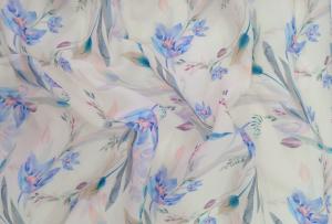 NO.25-416 Moss crepe Printed,100%Poly 150cm(125-130gsm)