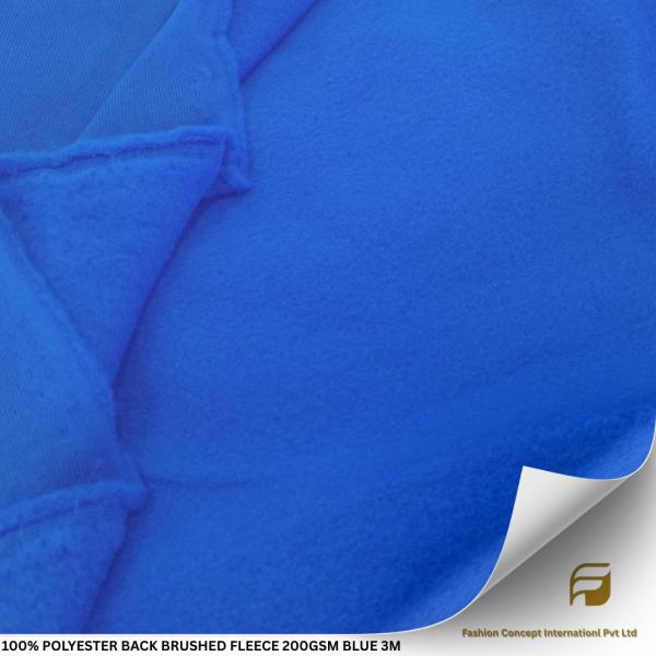 100% POLYESTER BACK BRUSHED FLEECE - Image 2