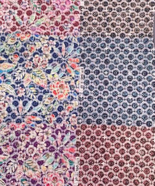 Rayon Chiffon Sequence With Digital Print